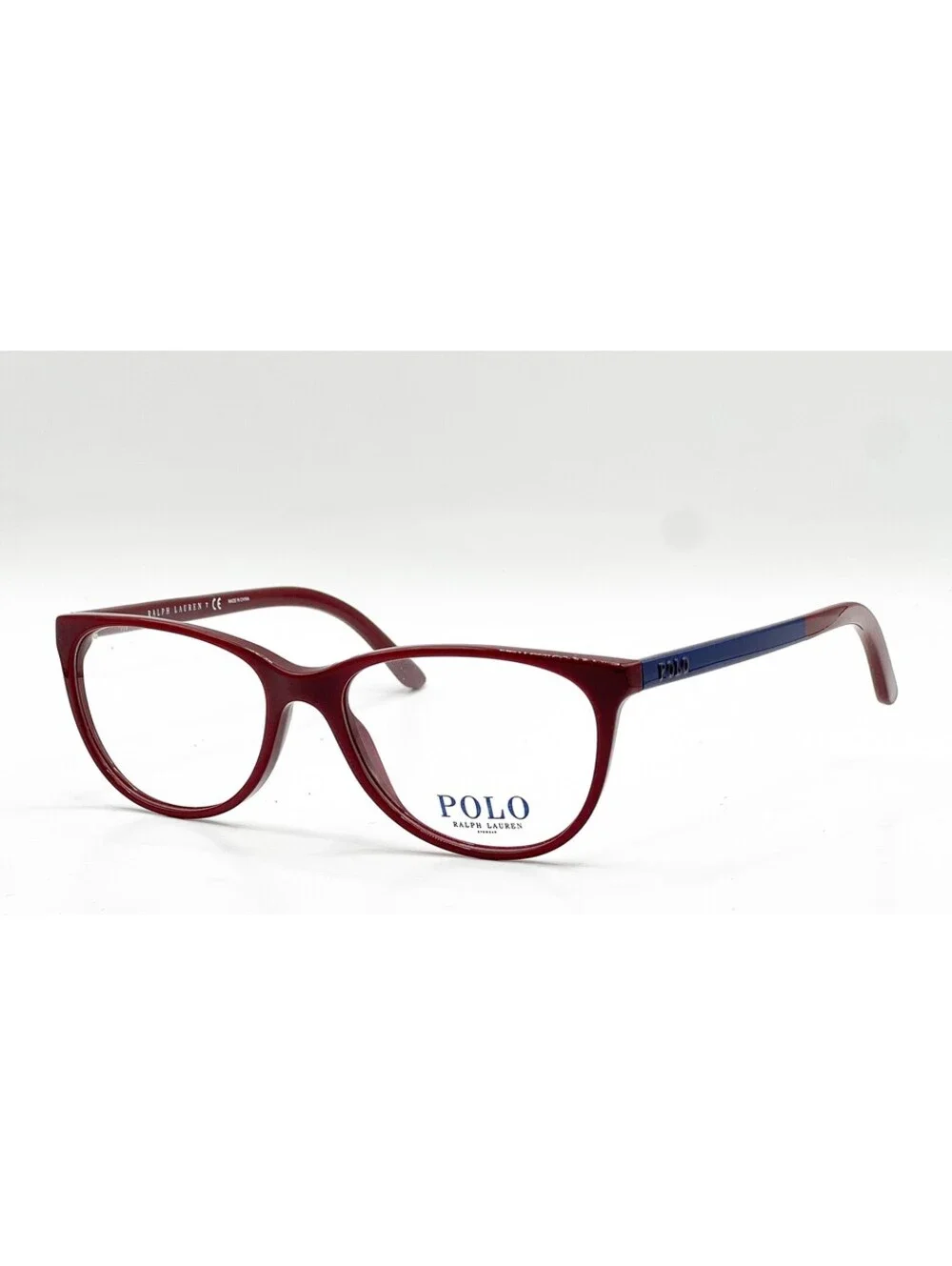 Polo Ralph Lauren PH 2130 5516 Dark Blue Fuchsia Cat Eye Eyeglass Frames 52-16